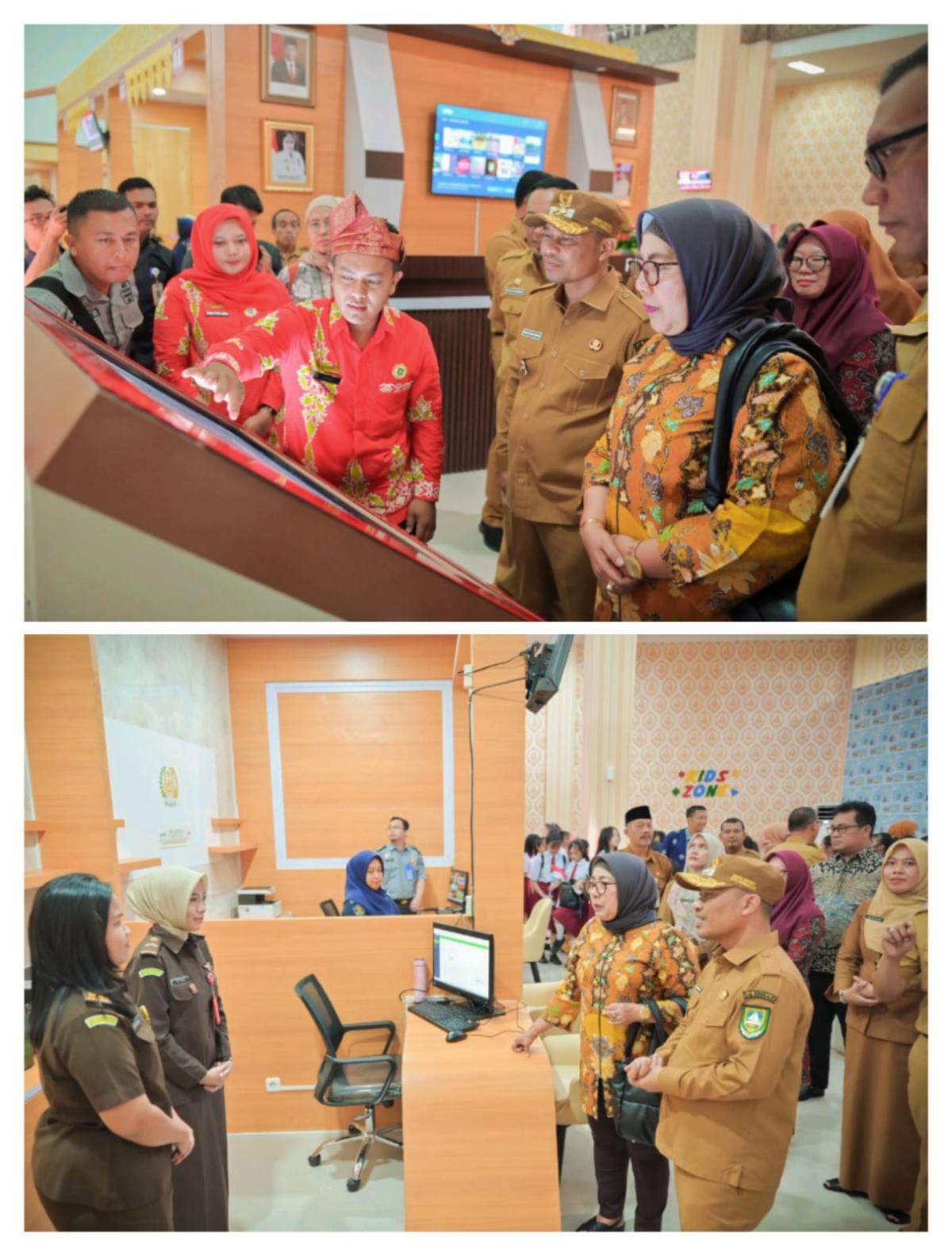 Kunjungi MPP, Menpan-RB Takjub dengan Kemegahan MPP Kabupaten Benkalis