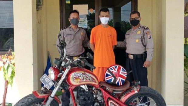 Pura-pura Pinjam, Pemuda Asal Riau Ini Bawa Kabur Motor Teman Sendiri, Ditangkap di Jakarta
