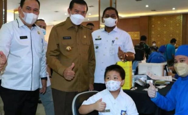 Sudah 3.000 Anak Divaksin di Pekanbaru, Wako Targetkan 10.000 Per Hari