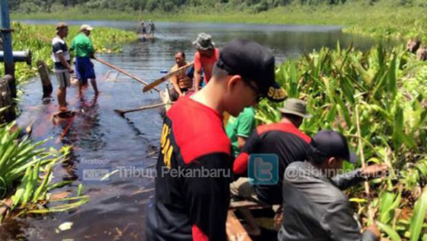 Pulang Ritual, Perahu Syahrul Gunawan Bocor dan Akhirnya Tenggelam di Selatpanjang
