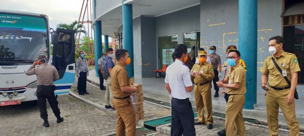 Pelabuhan BSL Bengkalis Masih Kedatangan WNI dari Malaysia, Hari Ini 23 Orang