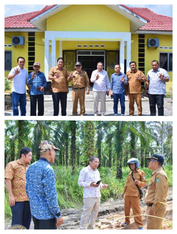 Komisi II DPRD Bengkalis Tinjau Percepatan Pembangunan Jalan di Bathinsobanga