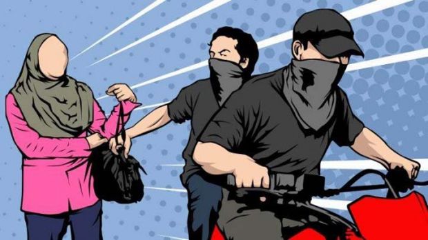 Emak-Emak 27 Tahun di Pekanbaru Nekat Kejar Jambret meski Harus Terbentur di Aspal dan Terlempar di Selokan