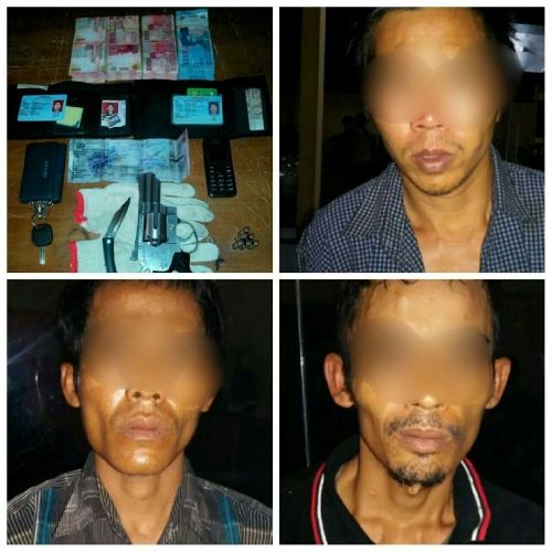 Bandit Bersenjata Api yang Sekap dan Buang Korbannya di Jalinsum Rohil Dilumpuhkan Polisi setelah Sempat Sembunyi di Wilayah Sumut