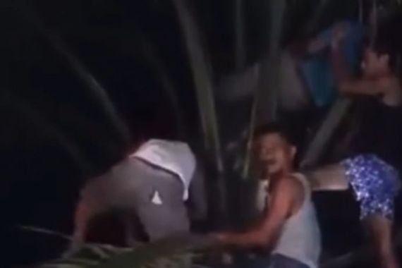 Berburu Ayam Hutan di Malam Hari, Seorang Pria di Bengkalis Riau Meninggal Dunia di Pohon Sawit
