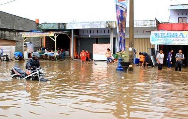 556 Rumah di Rokan Hulu Masih Terendam Banjir
