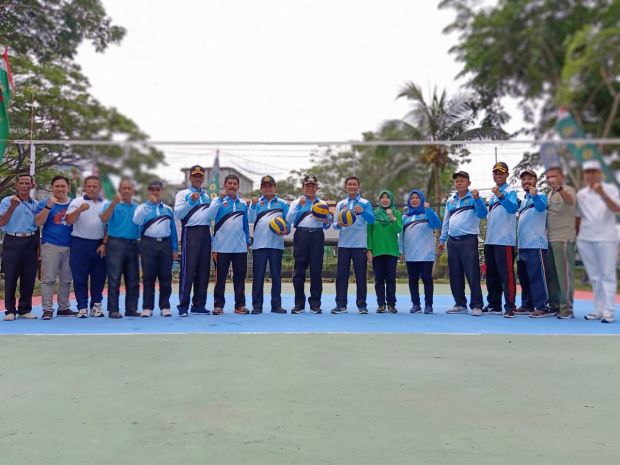 54 Tim Voli di Indragiri Hilir Ikut Turnamen Berebut Piala Dandim