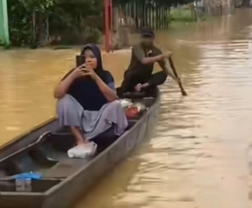<b>Sungai Subayang di Kampar Kiri Meluap, Sekitar 900 Rumah Warga di Desa Kuntu Tergenang</b>