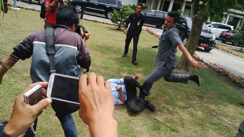 Polres Pekanbaru Pastikan akan Usut Oknum PNS Pemprov Riau yang Menganiaya Mahasiswa