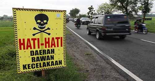 Para Pemudik Berhati-hatilah, Ada 26 Titik Rawan Kecelakaan di Riau