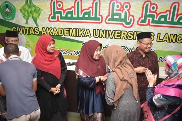 Halalbihalal Sivitas Akademika Unilak, Rektor Ajak Majukan Universitas
