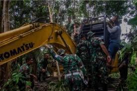 Perambah 120 Hektare Hutan Suaka Margasatwa di Giam Siakkecil Riau Ditangkap, Pemodal Berinisial IN Diburu