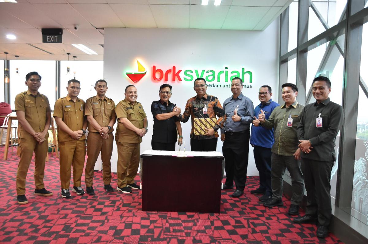 <b>Dukung Pengelolaan Keuangan Daerah, BRK Syariah dan Pemkab Kepulauan Meranti Jalin Kesepakatan Bersama</b>