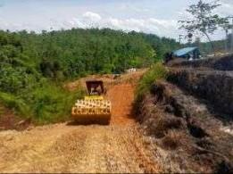 <b>Jalan Lintas Riau-Sumbar di Tanjungalai Kampar Terpaksa Dialihkan</b>