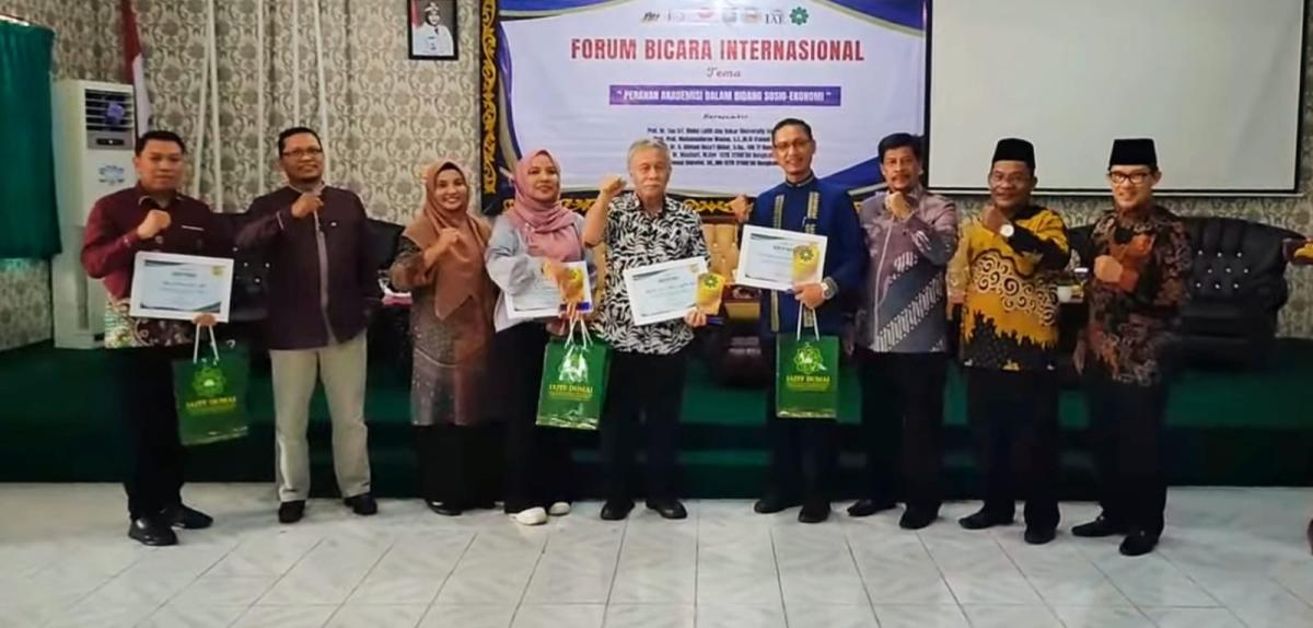 Lahirkan Akademisi yang Praktisi, STIE Bengkalis Hadirkan Narsum dari Malaysia dan Thailand dalam Satu Seminar