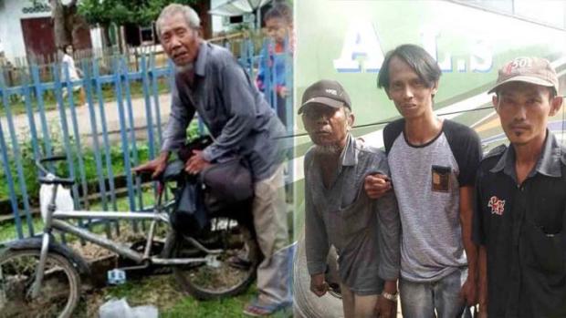 Perjuangan Kakek Raswijan Bersepeda dari Jawa ke Riau Cari Anaknya Berujung Duka; Sudahlah Anak Tak Jumpa, Celaka Pula di Lintas Sumatera