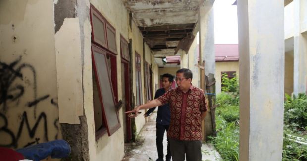 Asrama Mahasiswa Sri Junjungan Kabupaten Bengkalis di Bogor seperti Bangunan Tak Bertuan