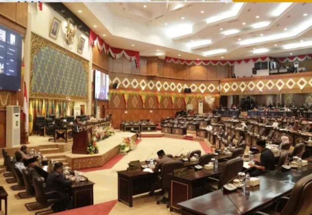 Terungkap Saat Paripurna DPRD Riau, Penambahan Penyertaan Modal di BRK Syariah Terhalang Aturan