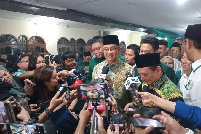 Dengan Mengucapkan ”Bismillah”, Anies Baswedan Nyatakan Maju Pada Pilkada DKI Jakarta 2024