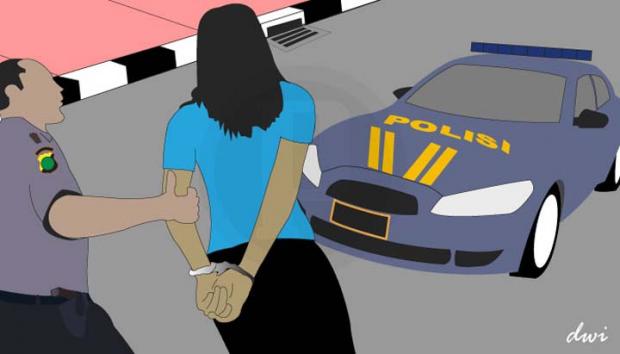 Begini Siasat Polisi ”Tampan” Bekuk Oknum Mahasiswi Penjual Ekstasi di Pekanbaru