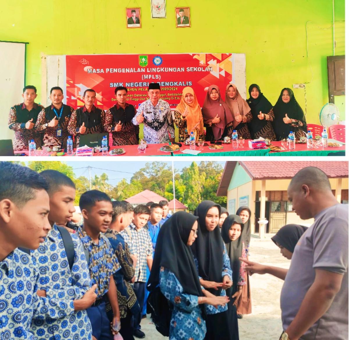 MPLS Dimulai, SMKN 3 Bengkalis Hanya Mampu Tampung 143 Siswa Baru TP 2023/2024