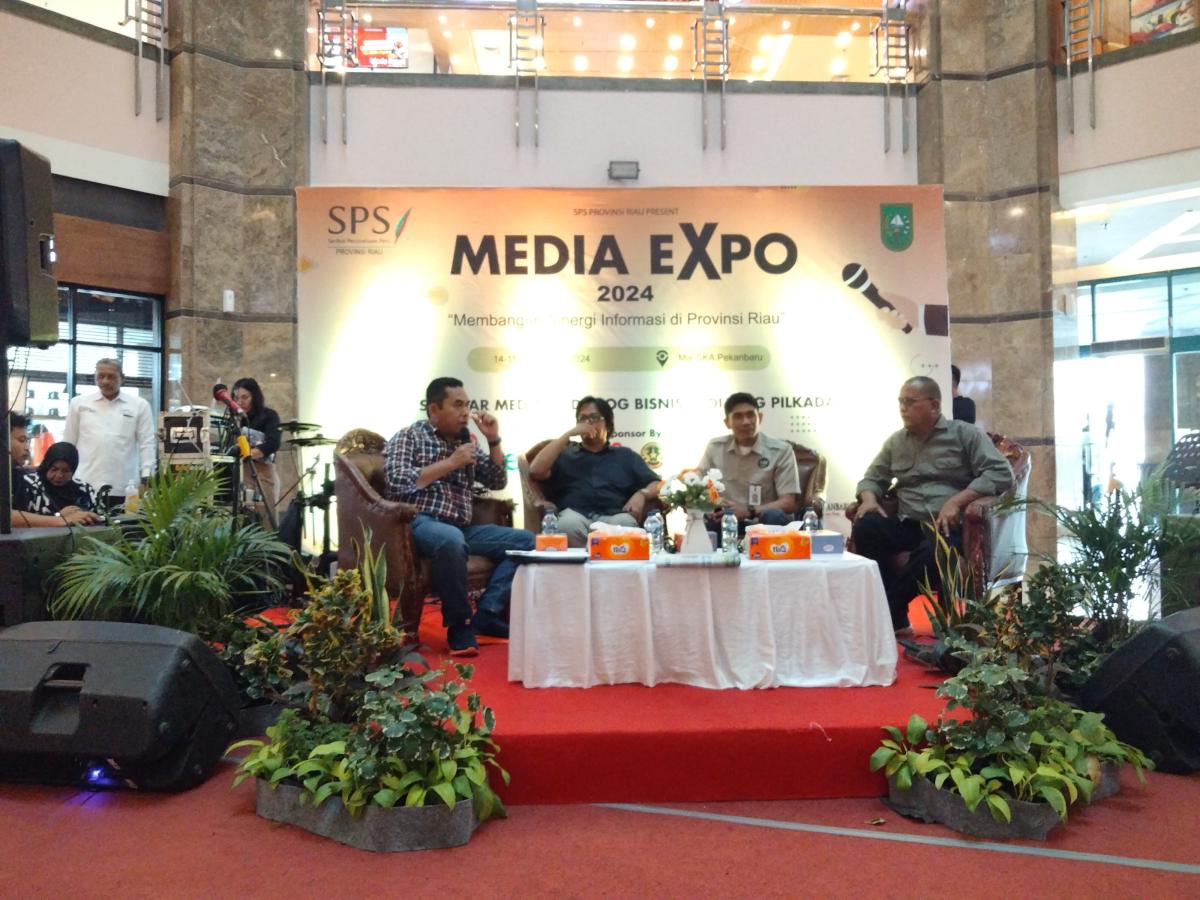 <b>Media Cetak tak Lekang oleh Waktu, SPS Riau Dorong Sinergi dan Inovasi di Media <i>Expo</i> 2024</b>