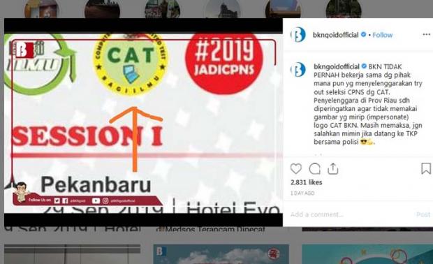 Ancam Lapor Polisi, BKN Bantah Gelar <i>Try Out</i> CPNS 2019 di Riau