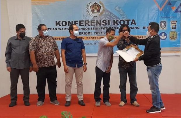 Mantan Aktivis Unilak Yusfreyendi Dipercaya sebagai Sekretaris PWI Kabupaten Bintan