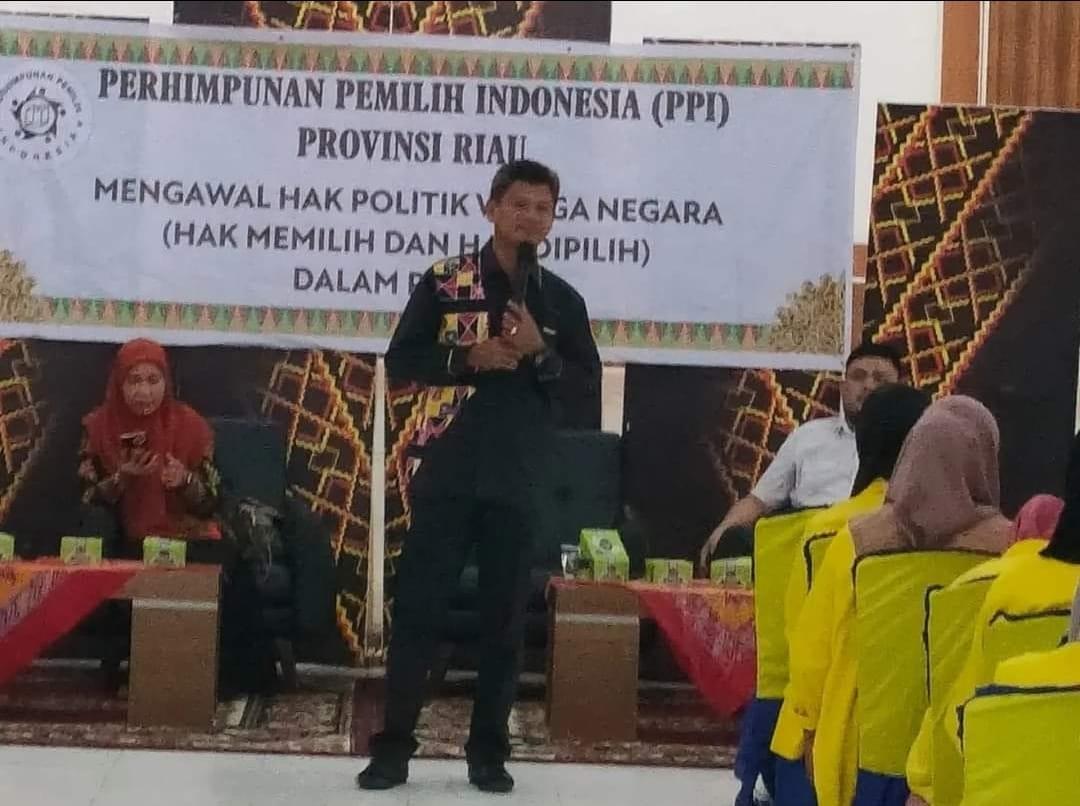 PPI Riau Minta KPU Hentikan Publikasi Hasil Sementara Perhitungan Suara