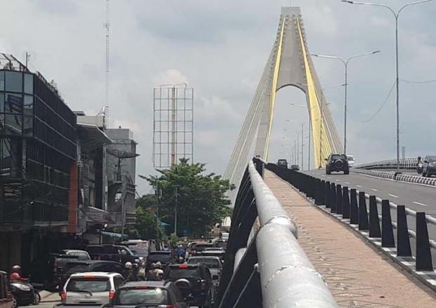 Meski Ratusan Baut Dicuri, Pemprov Riau Pastikan Jembatan Siak IV Aman Dilintasi