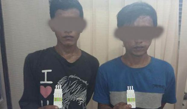 Dasar Nekat... Dua Pemuda Ini Ditangkap karena Aniaya Anggota Sabhara Polres Rohul