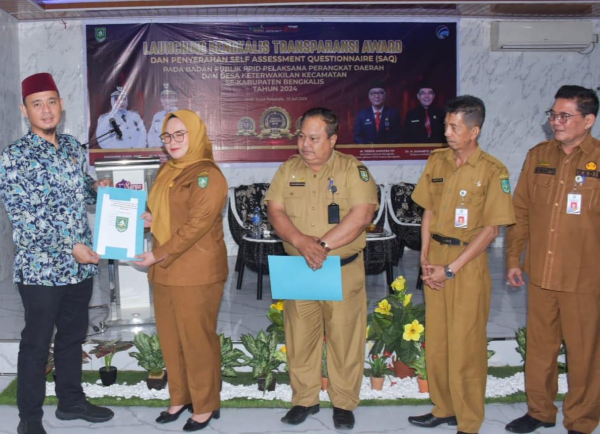 Satu-satunya Pemda di Indonesia Lakukan Pendampingan serta Beri <i>Award</i> kepada PPID Pelaksana & Desa, KI Riau Puji Pemkab Bengkalis