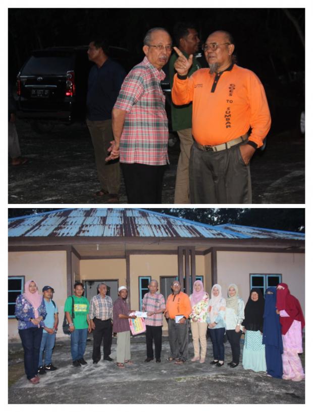 Lawatan Pengurus DMDI Pusat Melaka ke Riau Diakhiri ke Rumah Mualaf di Bengkalis