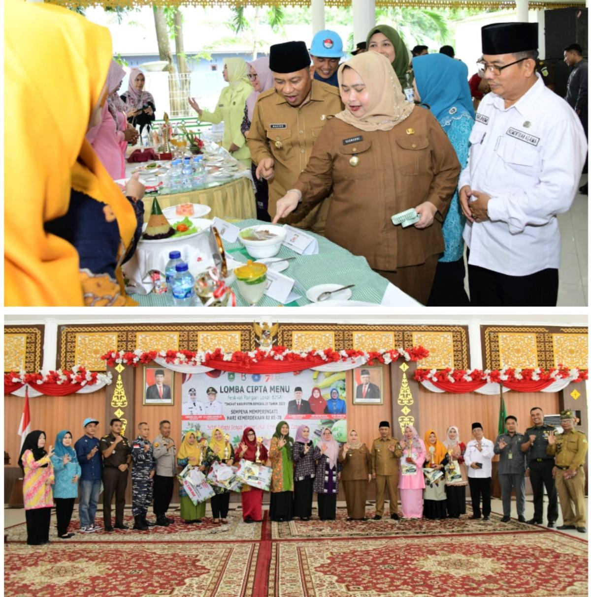 Festival Pangan Lokal B2SA Tingkat Kabupaten Bengkalis, Dinas Ketapang Gelar Lomba Cipta Menu