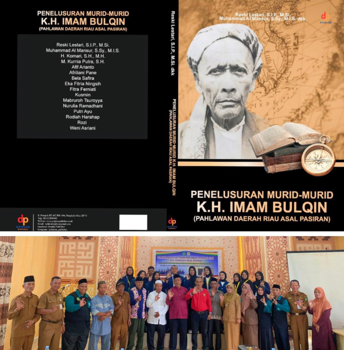 Paparkan Sejarah Perjuangan KH Imam Bulqin, Mahasiswa KKN STAIN Bengkalis Taja Seminar