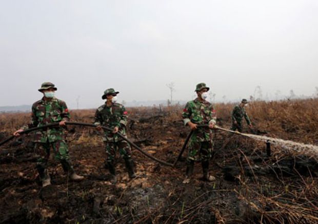 Kata Komandan Satgas TNI, Hutan Riau Memang Sengaja Dibakar