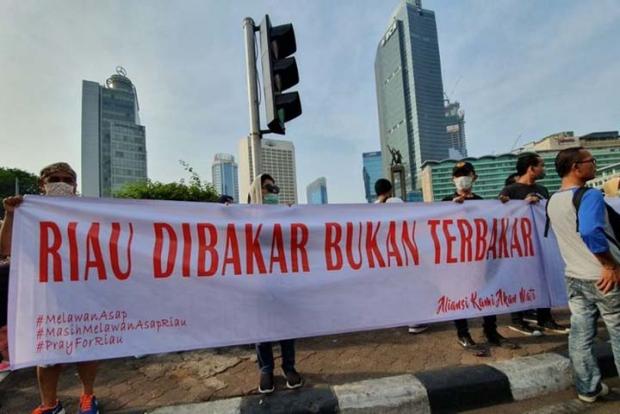 Polda Riau Sudah Tetapkan 47 Tersangka Kasus Karhutla hingga Senin Pagi