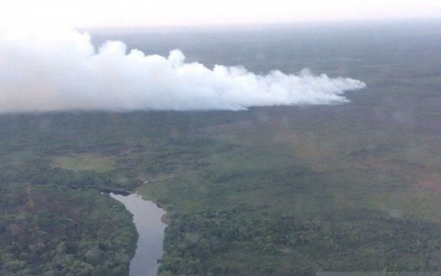 Sudah Tiga Hari, Hutan SM Giam Siakkecil di Bengkalis Terbakar