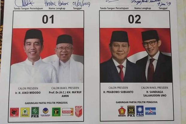 Hitung Cepat Sementara 8 Lembaga: Jokowi-Ma’ruf Unggul