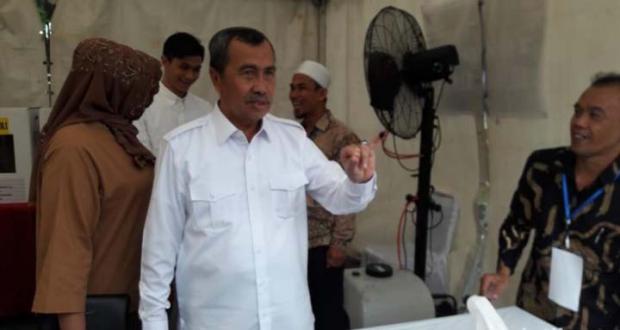Gubernur Riau Kehilangan Hak Suara Memilih DPRD Provinsi dan DPRD Kota Pekanbaru