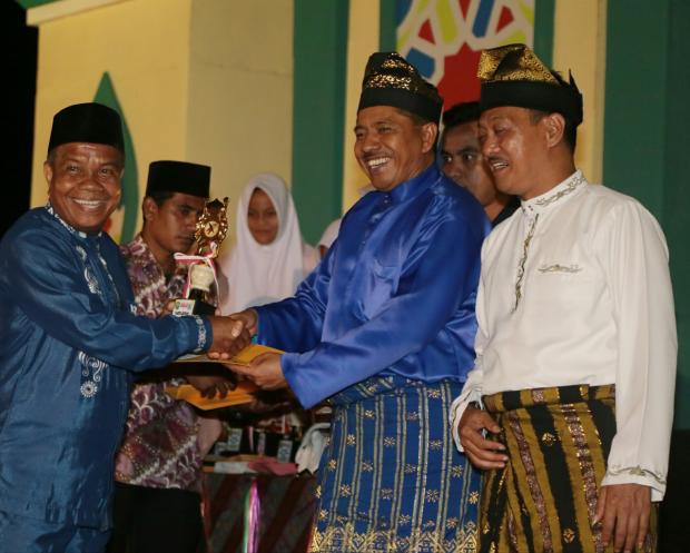 Wabup Siak H Alfedri Tutup MTQ XVI Tingkat Kecamatan Sungaiapit, Kampung Tanjungkuras Keluar sebagai Juara Umum