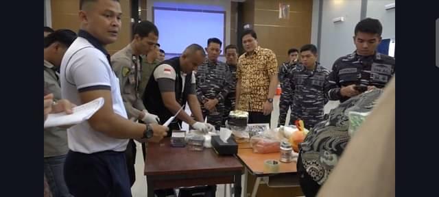 <b>TNI AL Tangkal Penyelundupan Narkoba Senilai Rp7 Triliun di Kepulauan Riau</b>