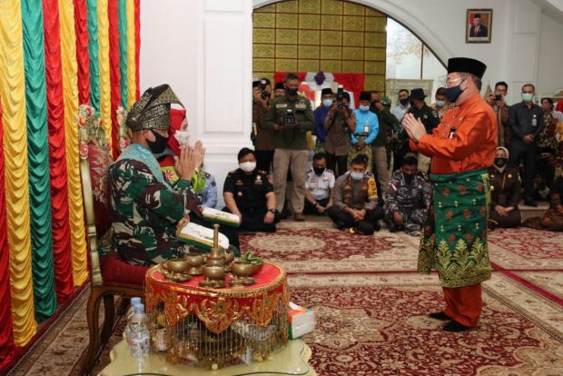Kunker Perdana ke Bengkalis sejak Jabat Danrem 031/Wirabima, Brigjen TNI M Syech Ismed Disambut Hangat
