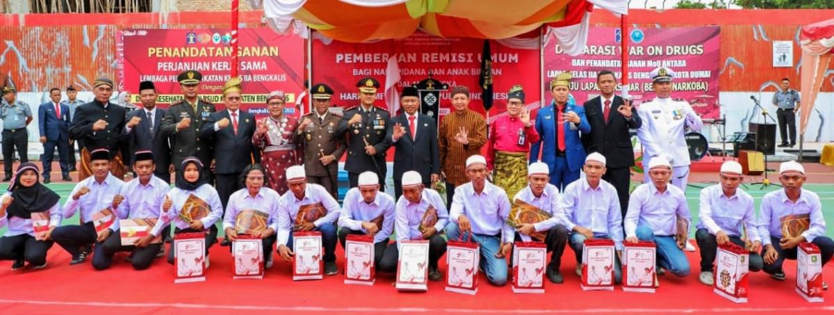 904 Orang Terima Remisi, 11 di Antaranya Dinyatakan Bebas