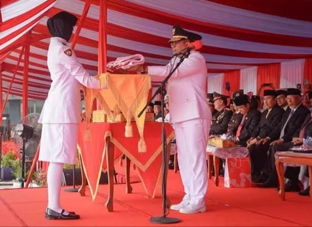 <b>Penjabat Gubernur Riau Rahman Hadi Jadi Irup Peringatan HUT ke-79 Kemerdekaan RI</b>