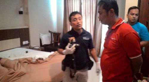 Mayat Wanita Cantik Nyaris tanpa Busana Ditemukan di Hotel Kawasan Sukajadi Pekanbaru