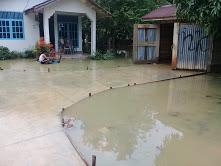 Semalaman Diguyur Hujan, Sejumlah Titik di Pematangreba Indragiri Hulu Terendam Banjir