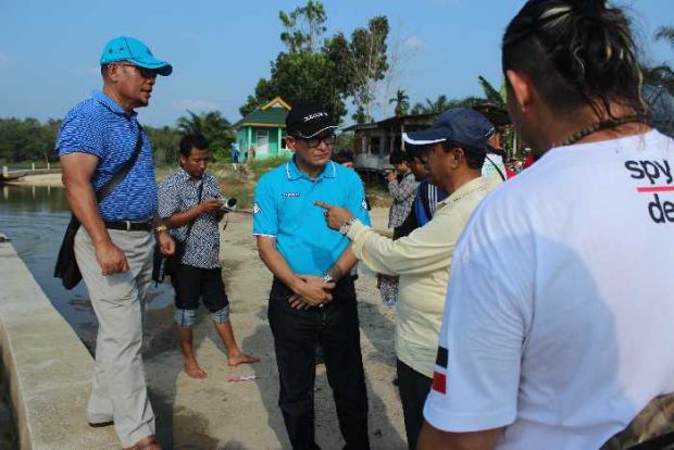 Tim KONI-Dispora Riau Puas Lihat Semangat Atlet Dayung Berlatih di Danau Rusa