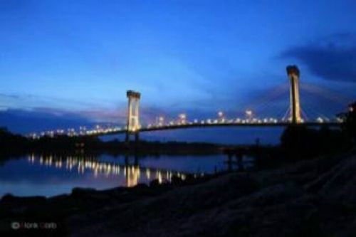 Fantastis, Biaya Pemeliharaan Lampu Jembatan Kebanggaan Warga Siak Dianggarkan Rp1,43 Miliar