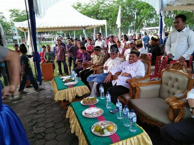 Mantan Bupati Bengkalis Syamsurizal Kamil Minta Dukungan dari Komunitas Gasing dan Layang-layang di Kabupaten Siak untuk Pilgub Riau